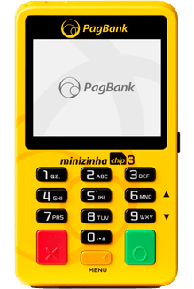 Maquininha Minizinha Chip 3 PagBank