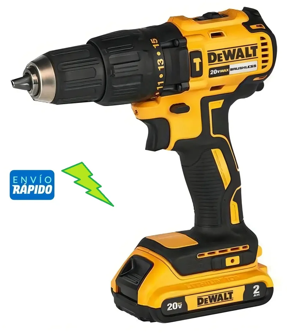 Parafusadeira de impacto DEWALT DCD7781D2 20 V com 2 baterias — Foto do produto