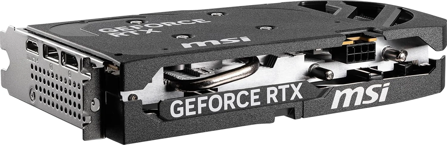 Placa De Video NVIDIA Geforce MSI RTX 5060 8GB GDDR7 Shadow 2X OC Edition — Foto do produto