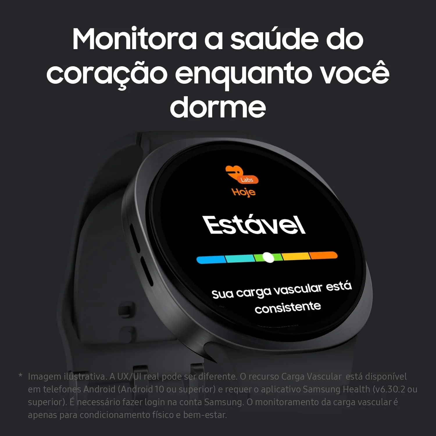 Smartwatch Samsung Galaxy Watch8 Cor Prata 44mm BT Galaxy AI com Tela em Cristal de Safira — Foto do produto