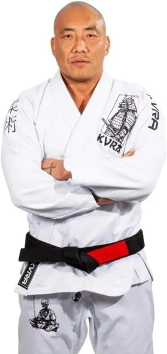Kimono Jiu Jitsu KVRA Samurai Branco A2