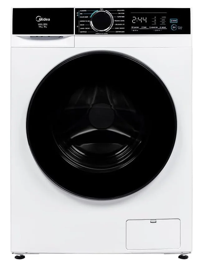 Lava e Seca Midea 11Kg 127V Ciclo Pets Branca
