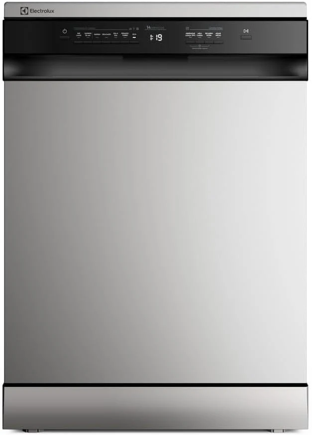 Lava-Louças Electrolux 14 Serviços Inox com Programa Lava e Seca 50 min LS14E