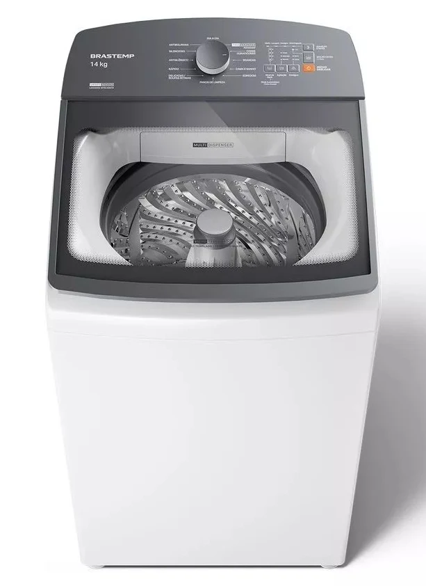 Máquina de Lavar 14Kg Brastemp com Smart Sensor e Design Compacto