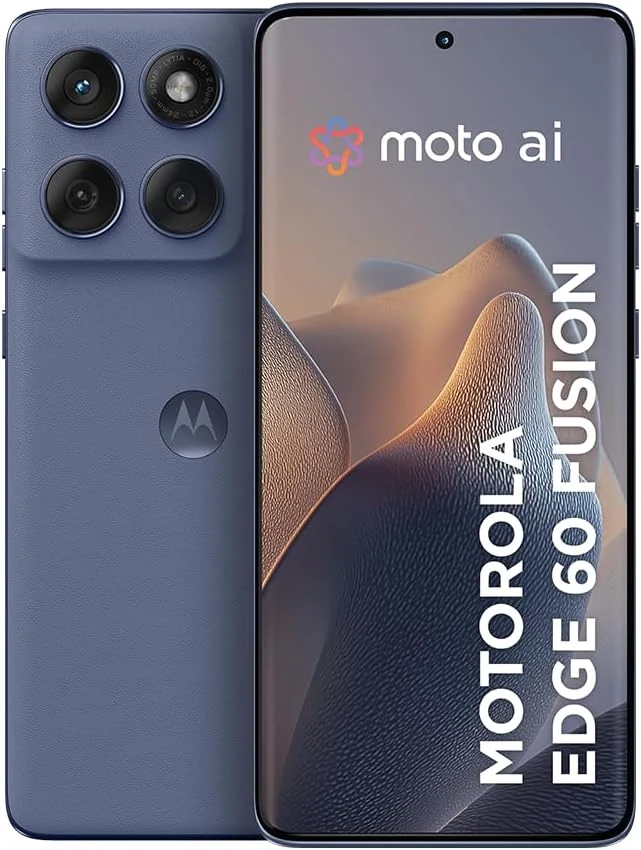 martphone Motorola Edge 60 Fusion 5G - 256GB (8GB RAM+16GB Ram Boost) Sony AI Camera 50MP