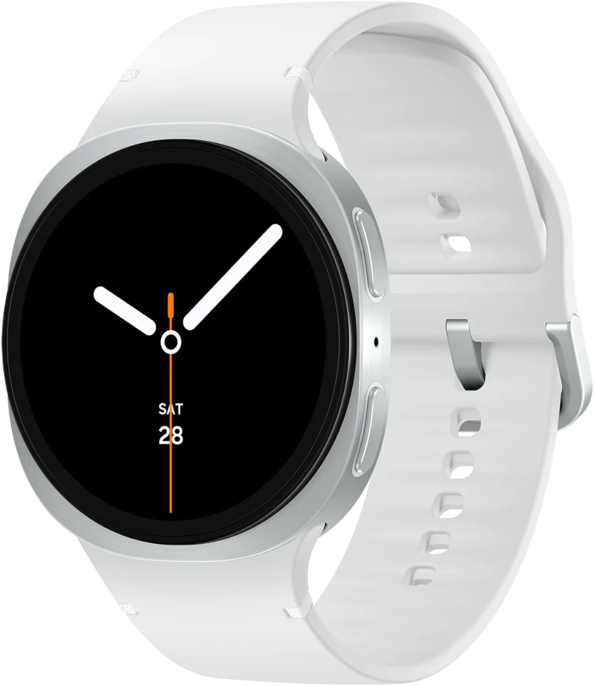 Smartwatch Samsung Galaxy Watch8 Cor Prata 44mm BT Galaxy AI com Tela em Cristal de Safira