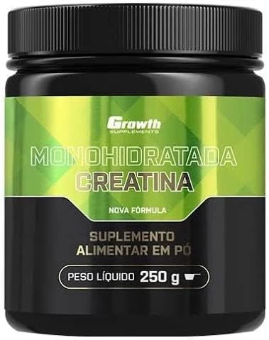 Creatina Monohidratada 250g Growth Supplements - Sem sabor em Pó