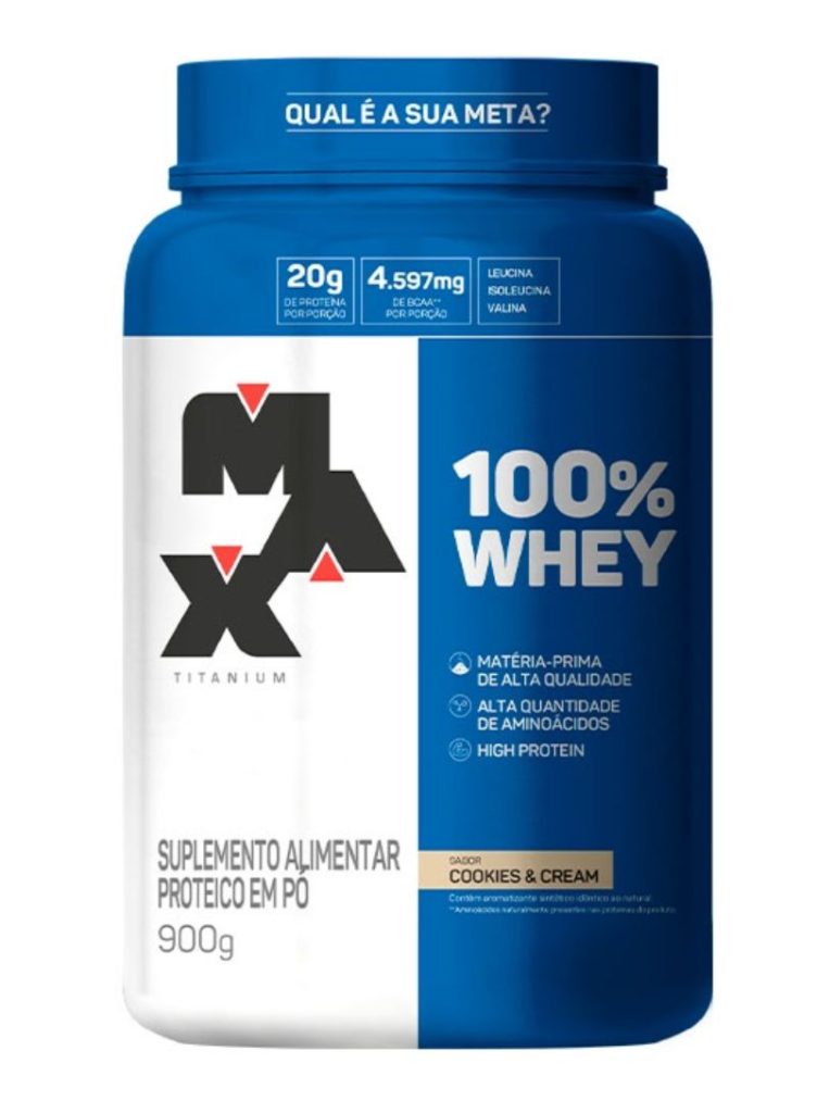 Whey Protein 100% 
Max Titanium