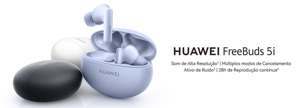 Fone de ouvido FreeBuds 5i da Huawei